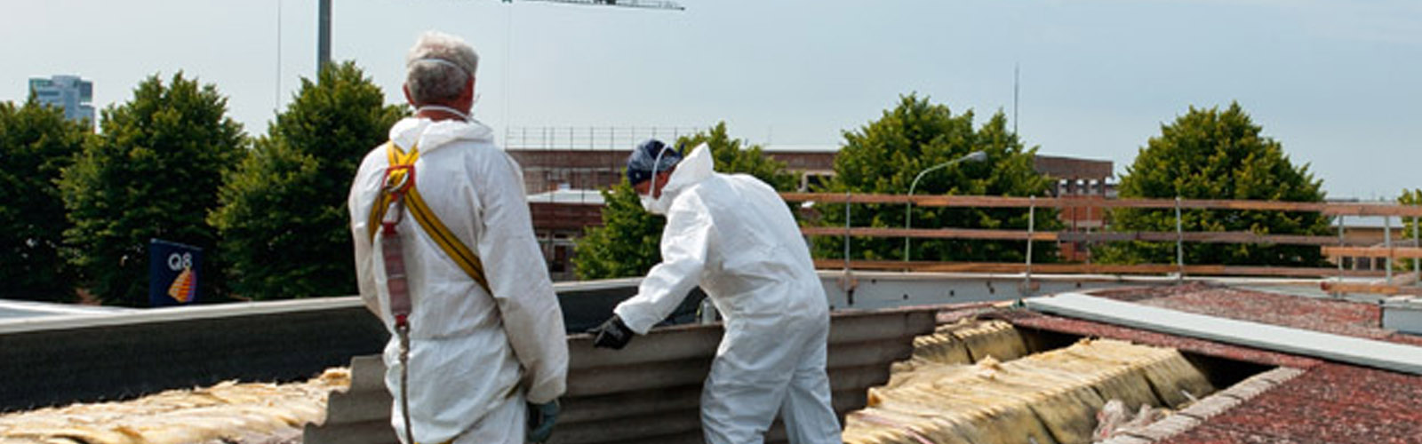 decontamination of compact asbestos